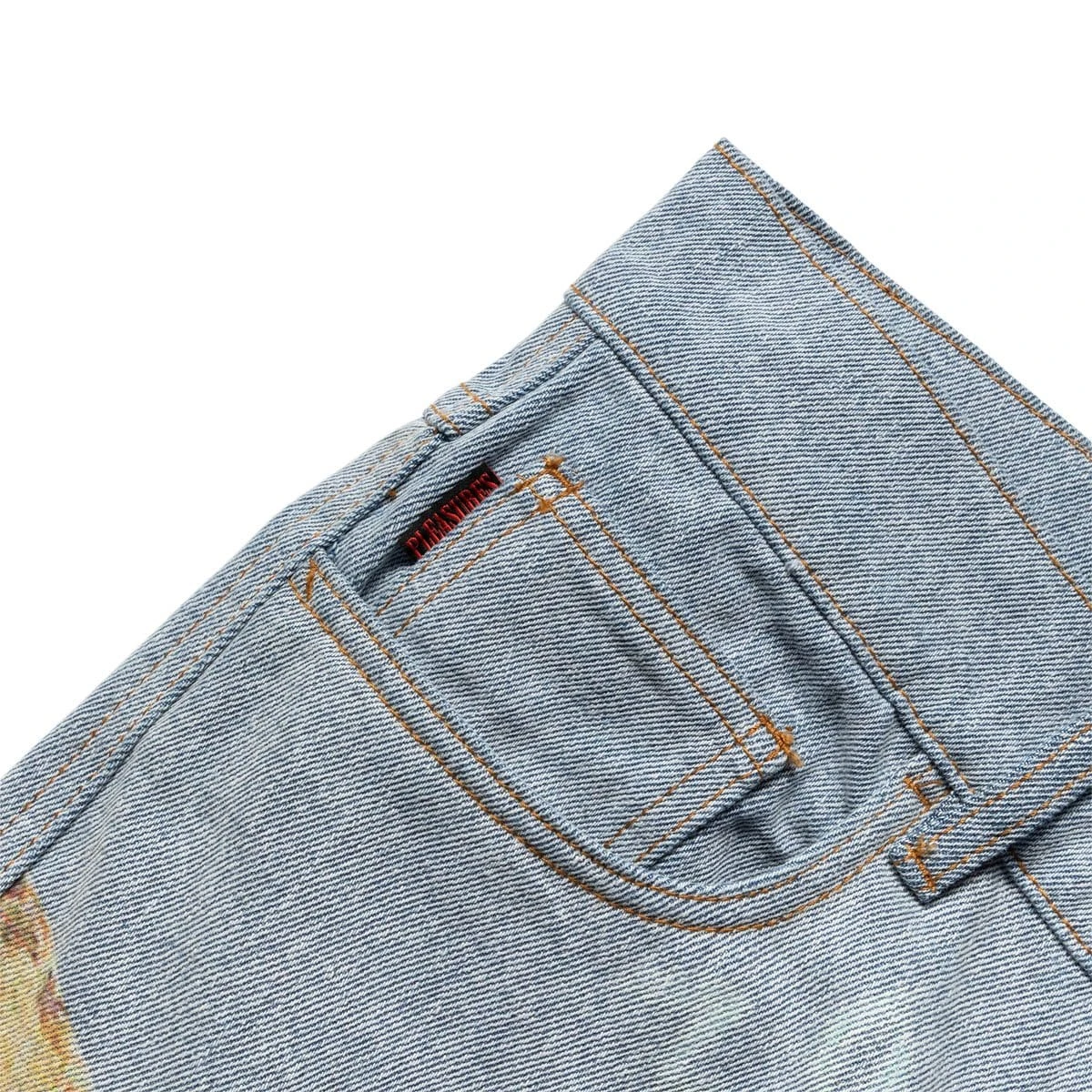 Pleasures PRELUDE PRINTED DENIM PANT 5 Pleasures PRELUDE PRINTED DENIM PANT - Image 3