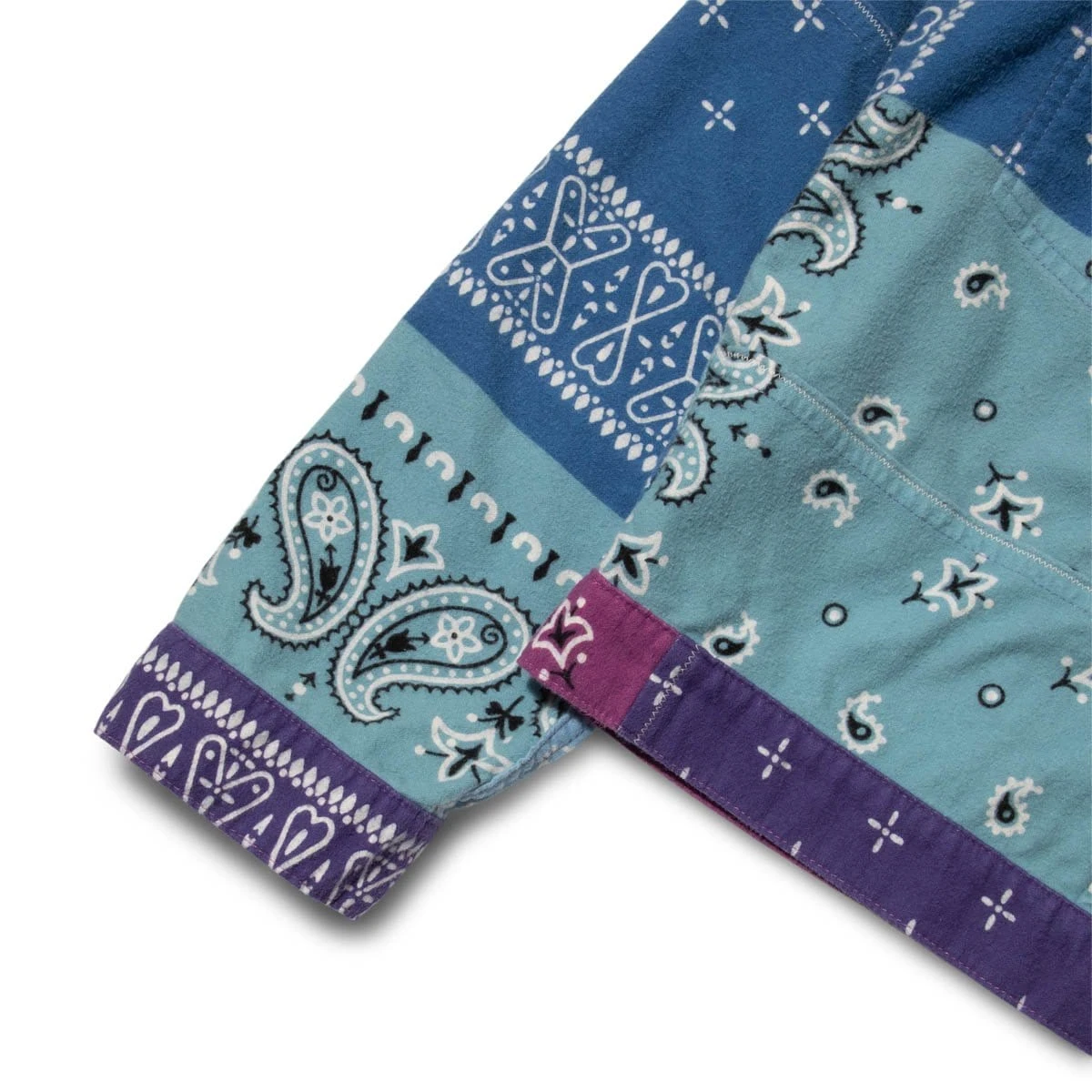 KAPITAL FLANNEL REVERSIBLE BANDANA 1ST JACKET 8 KAPITAL FLANNEL REVERSIBLE BANDANA 1ST JACKET - Image 6