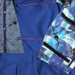 KAPITAL 60/40 SASHIKO PRINT KAMAKURA ANORAK BLOUSON -helmut shop 70c7169fc8d243cda3d25b36b54a77e7