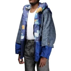 KAPITAL 60/40 SASHIKO PRINT KAMAKURA ANORAK BLOUSON -helmut shop 8cb33665494ad1449bdc44262a28bd8b
