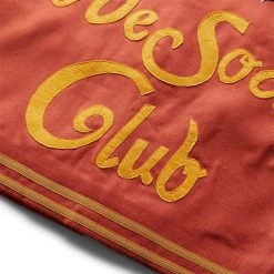 Bode SOCIETY CLUB JACKET -helmut shop BODESOCIETYCLUBJACKETREDGOLDMLMRF22OW017 7