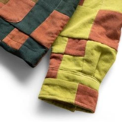 Bode CORDUROY FOUR PATCH OVERSHIRT -helmut shop BodeCORDUROYFOURPATCHOVERSHIRTMULTIMLMRF22SH042 4