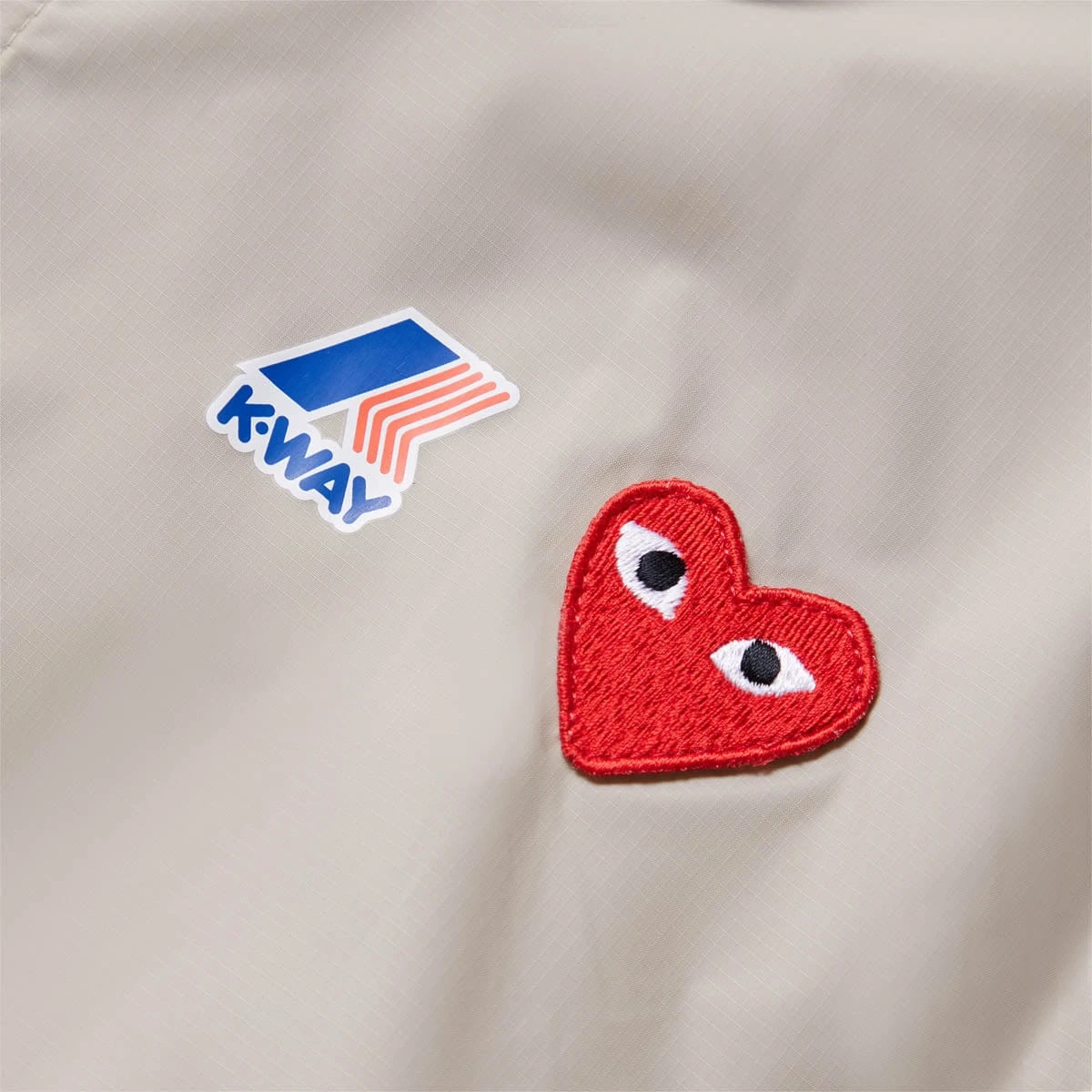 Comme Des Garçons Play K-WAY HOODIE HALF ZIP 6 Comme Des Garçons Play K-WAY HOODIE HALF ZIP - Image 4