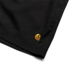 Carhartt WIP CHASE SWIM TRUNKS -helmut shop CarharttWIPCHASESWIMTRUNKSBLACKGOLDSI026235 00F XX 3
