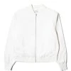 Fred Perry X MARGARET HOWELL TENNIS BOMBER -helmut shop FRED PERRY MARGARET HOWELL TENNIS BOMBER SNOW WHITE SJ6000 01