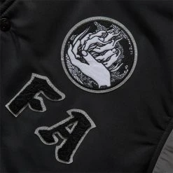 Fucking Awesome REFFLECTIVE VARSITY PUFFER -helmut shop FUCKINGAWESOMEREFFLECTIVEVARSITYPUFFERLETTERMANLASTSUPPERMFA FW22 040 3