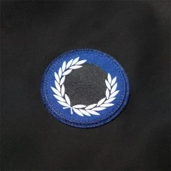 Fred Perry X RAF SIMONS PATCHED HARRINGTON JACKET -helmut shop FredPerryPATCHEDHARRINGTONJACKETBLACKMSJ1873 4