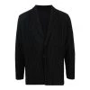 Homme Plissé Issey Miyake SINGLE BREASTED BLAZER -helmut shop HommePlisseIsseyMiyakeBASICS15 BLACK2HP26JD201 1