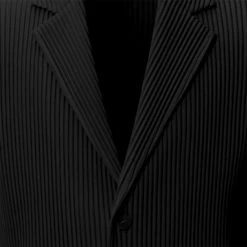 Homme Plissé Issey Miyake SINGLE BREASTED BLAZER -helmut shop HommePlisseIsseyMiyakeBASICS15 BLACK2HP26JD201 3