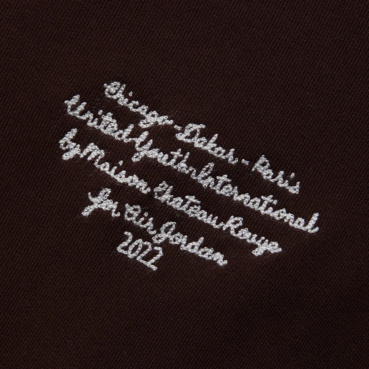 Air Jordan X Maison Château Rouge Women's Fleece Top 6 Air Jordan X Maison Château Rouge Women's Fleece Top - Image 4