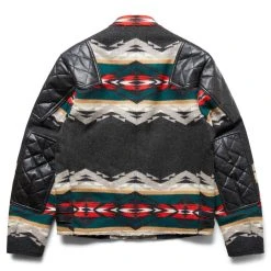 Junya Watanabe QUILTED BIKER JACKET -helmut shop JunyaWatanabexCommedesGarconsMEN SJACKETGRYGRNORXBLK3WJ J014 W22 2