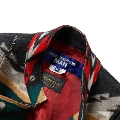 Junya Watanabe QUILTED BIKER JACKET -helmut shop JunyaWatanabexCommedesGarconsMEN SJACKETGRYGRNORXBLK3WJ J014 W22 6