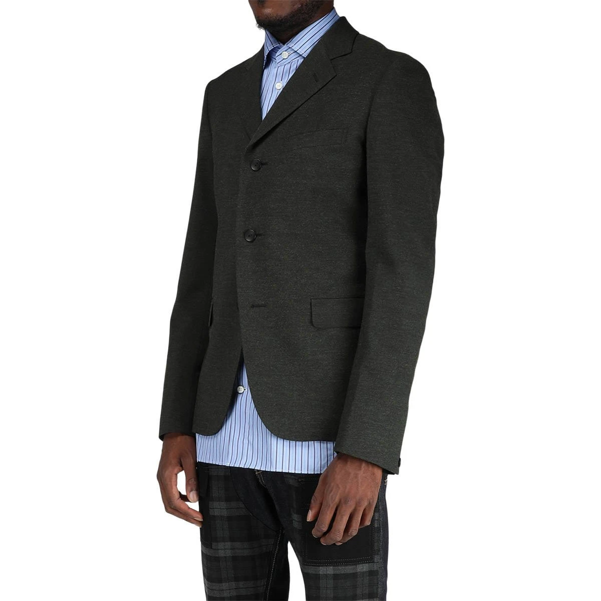 Junya Watanabe WOOL JACQUARD BLAZER - Image 3