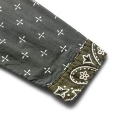 KAPITAL BANDANA PATCHWORK 1ST JACKET 9 KAPITAL BANDANA PATCHWORK 1ST JACKET -helmut shop KAPITALBANDANAPATCHWORK1STJACKETKHAKI3EK 918 3