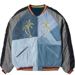 KAPITAL DENIM RECONSTRUCT SOUVENIR JACKET