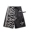 KAPITAL COMBED BURBERRY HUMONGO CROSS EASY SHORTS