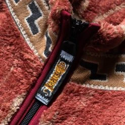 KAPITAL JAVA KASURI FLEECE ZIP BLOUSON -helmut shop KapitalJAVAKASURIFLEECEZIPBLOUSONRED1K2110LC095 3