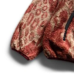 KAPITAL JAVA KASURI FLEECE ZIP BLOUSON -helmut shop KapitalJAVAKASURIFLEECEZIPBLOUSONRED1K2110LC095 4