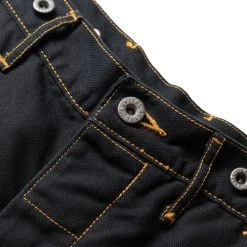 KAPITAL LIGHT CANVAS LUMBER PANTS -helmut shop KapitalLIGHTCANVASLUMBERPANTSBLACK1EK 1185 3