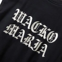 Wacko Maria LEATHER VARSITY JACKET -B- ( TYPE-3 ) -helmut shop WACKOMARIALEATHERVARSITYJACKET B TYPE 3 BL SLVRM22FW WMO BL11 6