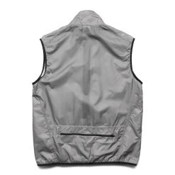 Whim Golf PACKABLE TRANSPARENT GRID NYLON FULL ZIP VEST -helmut shop WhimGolfPACKABLETRANSPARENTGRIDNYLONFULLZIPVESTFOGSWG SS22 23 2