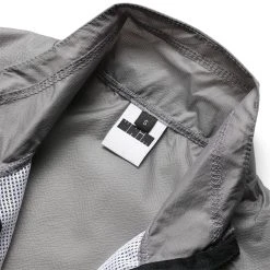 Whim Golf PACKABLE TRANSPARENT GRID NYLON FULL ZIP VEST -helmut shop WhimGolfPACKABLETRANSPARENTGRIDNYLONFULLZIPVESTFOGSWG SS22 23 3