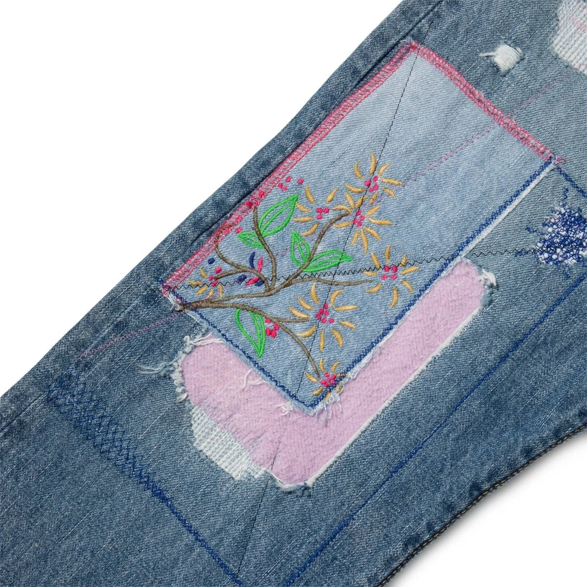 KAPITAL 14OZ DENIM 5P OKABILLY (GYPSY PATCH REMAKE) 10 KAPITAL 14OZ DENIM 5P OKABILLY (GYPSY PATCH REMAKE) - Image 8