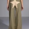 ABBI WIDE LEG PANT 2 ABBI WIDE LEG PANT -helmut shop abbi wide leg pant green 1 1