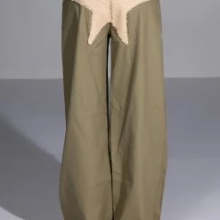 ABBI WIDE LEG PANT 14 ABBI WIDE LEG PANT -helmut shop abbi wide leg pant green 5 5