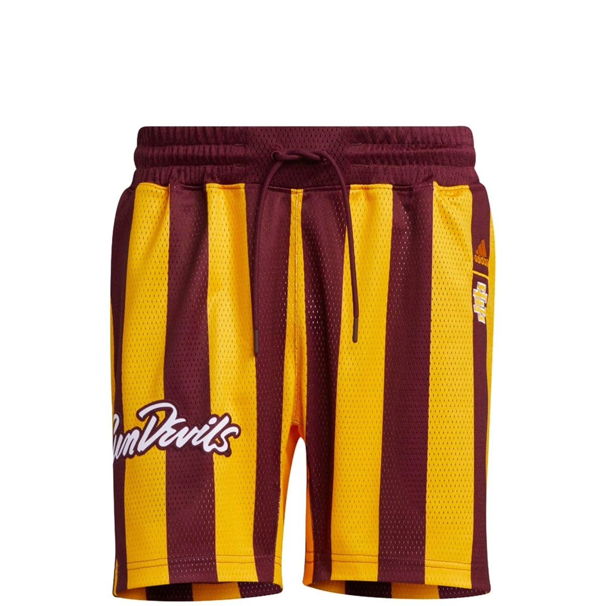 ADIDAS X Eric Emanuel "MIDNIGHT MADNESS" SWINGMAN SHORTS- ASU 3 ADIDAS X Eric Emanuel "MIDNIGHT MADNESS" SWINGMAN SHORTS- ASU