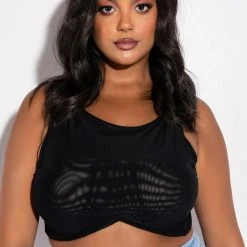 ADMIRE THE ARTWORK MESH UNDERWIRE BRALETTE -helmut shop admire the artwork mesh underwire bralette black 2 2