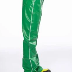 AFTER HOUR FAUX LEATHER STRAIGHT LEG PANTS 11 AFTER HOUR FAUX LEATHER STRAIGHT LEG PANTS -helmut shop after hour faux leather straight leg pants green 4 4