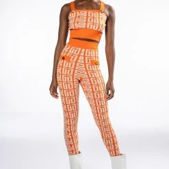 ALI SWEATER BRALETTE TOP -helmut shop ali sweater bralette top orange multi 8 8