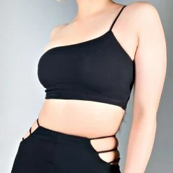 ALL OF ME ON SHOULDER TANK -helmut shop all of me on shoulder tank black 2