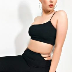 ALL OF ME ON SHOULDER TANK -helmut shop all of me on shoulder tank black 3