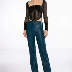 ALWAYS YOURS LONG SLEEVE STRUCTURED TOP 15 ALWAYS YOURS LONG SLEEVE STRUCTURED TOP -helmut shop always yours long sleeve structured top black 7 7