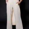 AMELIA PALAZZO PANT 2 AMELIA PALAZZO PANT -helmut shop amelia palazzo pant ivory 1 1