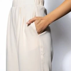 AMELIA PALAZZO PANT -helmut shop amelia palazzo pant ivory 7 7