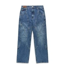 Andersson Bell BRICK CURVE PANEL WIDE JEANS