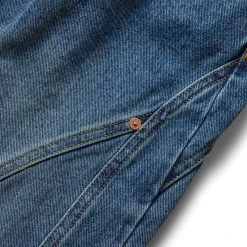 Andersson Bell BRICK CURVE PANEL WIDE JEANS 10 Andersson Bell BRICK CURVE PANEL WIDE JEANS -helmut shop anderssonbellBRICKCURVEPANELWIDEJEANSBLUE31APA609M 3