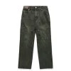 Andersson Bell BRICK CURVE PANEL WIDE JEANS -helmut shop anderssonbellBRICKCURVEPANELWIDEJEANSD.GREEN31APA609M 1