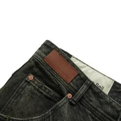 Andersson Bell BRICK CURVE PANEL WIDE JEANS -helmut shop anderssonbellBRICKCURVEPANELWIDEJEANSD.GREEN31APA609M 5