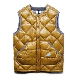 And Wander DIAMOND STITCH DOWN VEST