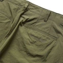 And Wander NYLON CHINO PANTS -helmut shop andwanderNYLONCHINOPANTSKHAKIL5742282388 4