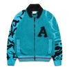 Aries VARSITY ZIP THRU KNIT