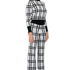 ASPEN VACAY LONG SLEEVE SWEATER -helmut shop aspen vacay long sleeve sweater white multi 4 4