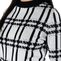 ASPEN VACAY LONG SLEEVE SWEATER -helmut shop aspen vacay long sleeve sweater white multi 7 7