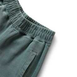 Awake NY PIGMENT DYED EMBROIDERED SWEATPANTS -helmut shop awakenyPIGMENTDYEDEMBROIDEREDSWEATPANTSLATESAWK FW22 PA005 4