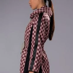 AZALEA WANG VAN SELUS CHECKERED RAIN JACKET -helmut shop azalea wang van selus checkered rain jacket multi 5 5