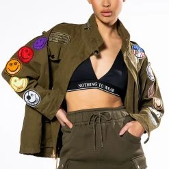 BACK TO BASICS SCUBA CARGO MINI SKIRT -helmut shop back to basics scuba cargo mini skirt olive 3 3